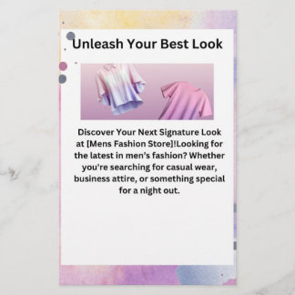 Redéfinir votre style avec ce prospectus