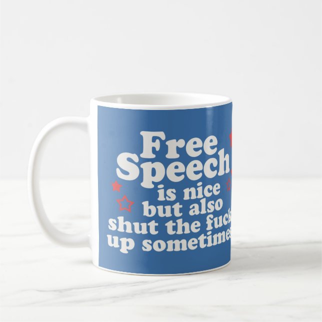 Redefreiheit ist schön.....aber... kaffeetasse (Links)
