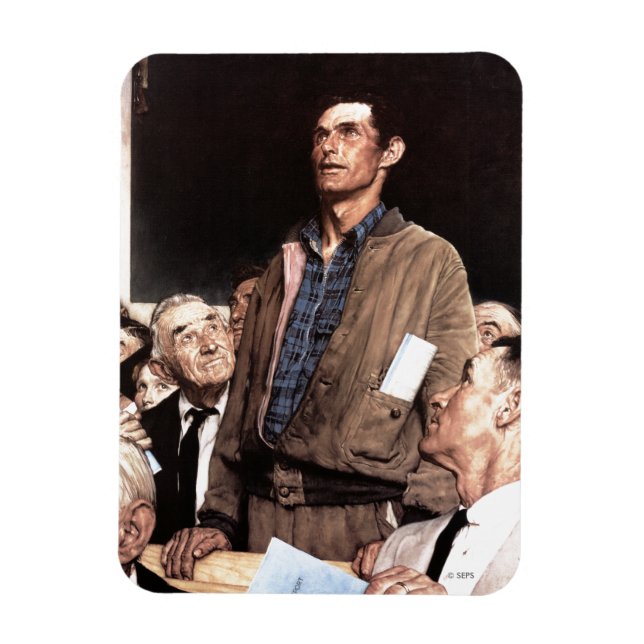 Redefreiheit Magnet (Vertikal)