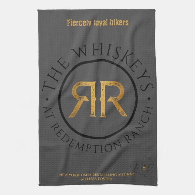 Redeklasse Whiskeys Logo Küchentuch (Vertikal)