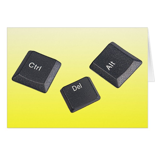 Redémarrer les clés de l'ordinateur vides à l'inté (Devant horizontal)