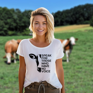Reden Sie für diejenigen, die keine Stimme haben, T-Shirt