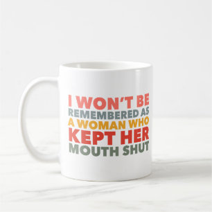 Reden Sie Ihre Wahrheit Kaffeetasse