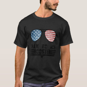 Reden Sie mit mir Rooster Spaß Redewendungen T-Shirt