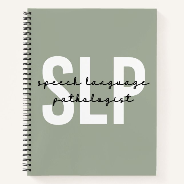 Redepathologe Redetherapeut Notizbuch (Vorderseite)