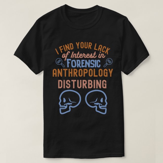 Redewendungen der Anthropologie, Anthropologie-Stu T-Shirt (Design vorne)