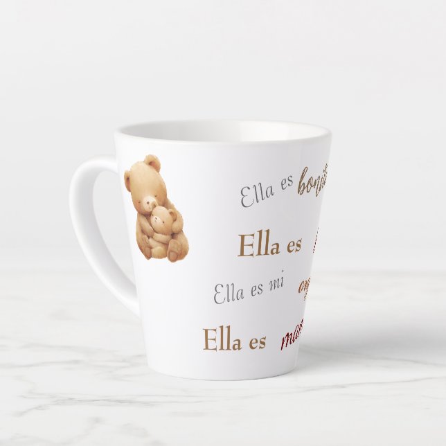 Redewendungen der Mama Tasse Spanisch (Linke Ecke)