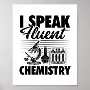 Redewendungen für Chemielehrer   Geschenke für Stu Poster