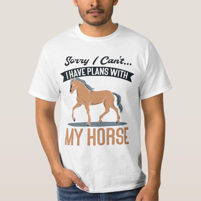 Redewendungen für Pferde T-Shirt (Vorderseite)