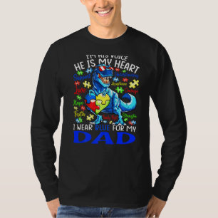 Redewendungen Puzzle ich tragen Blau für meinen Va T-Shirt