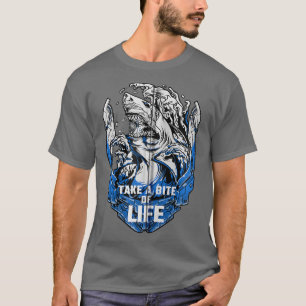 Redewendungen von Haien Motivation nehmen einen Bi T-Shirt