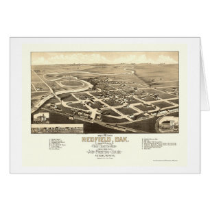 Redfield, panoramische Karte Sd - 1883