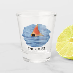 Redfish Schwanz Chaser Schnapsglas