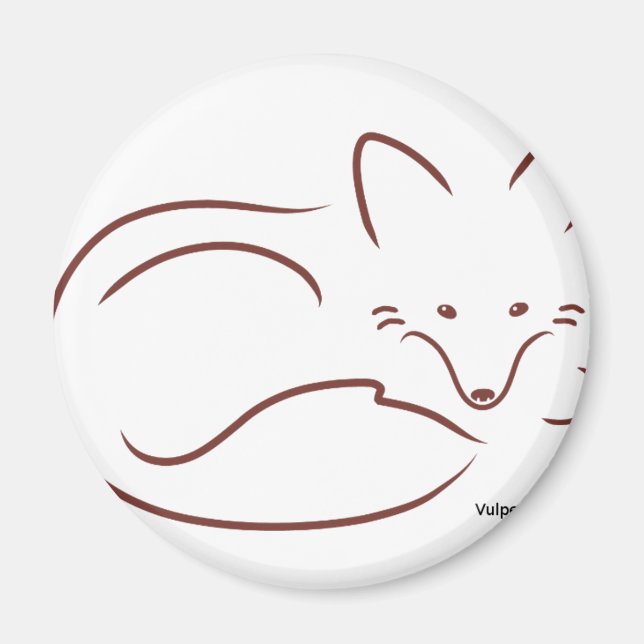 RedFox Magnet (Vorne)