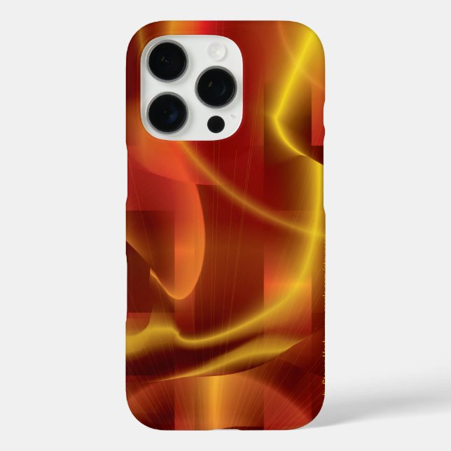 RedGold iPhone 16 Pro Hülle (Rückseite)