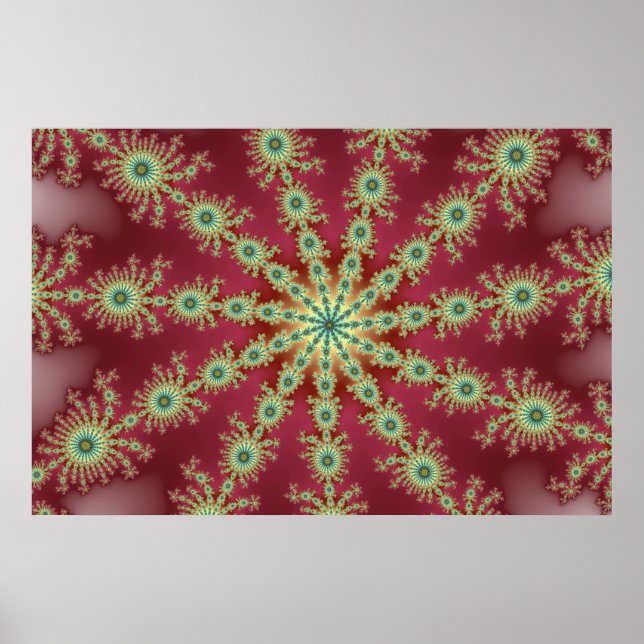 Redgreen Star Poster (Vorne)