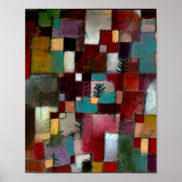 Redgreen und Violet-Yellow Rhythm : Paul Klee 1920 Poster