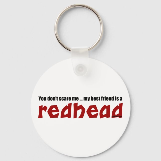 Redhead Best Friend Schlüsselanhänger (Vorderseite)