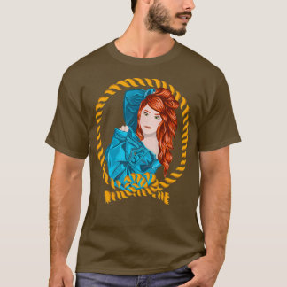Redhead BlueJacke T-Shirt
