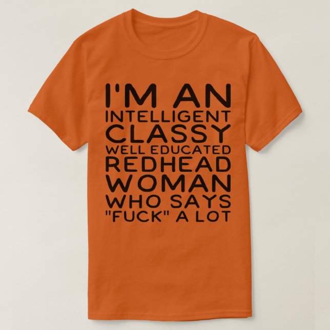 REDHEAD FRAU 3 T-Shirt (Design vorne)
