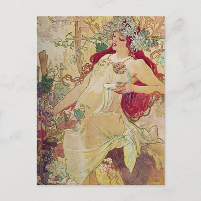 Redhead Goddess Postkarte (Vorderseite)