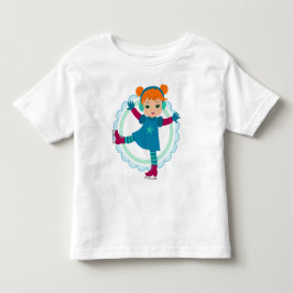 Redhead Ice Skater - Winter Sports Skaten Kleinkind T-shirt