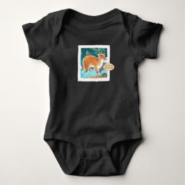 Redhead Ja, mein natürlicher Farbkinderanzug Baby Strampler