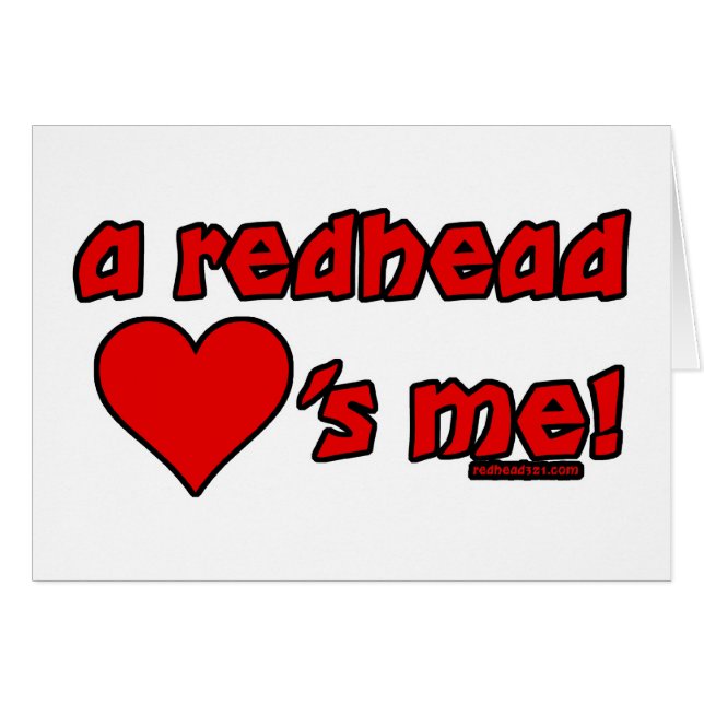 Redhead-Lieben ich (Vorderseite (Horizontal))