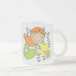 Redhead-Meerjungfrau Mattglastasse