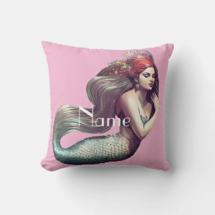 Redhead Mermaid Beauty Thunder_Cove Kissen