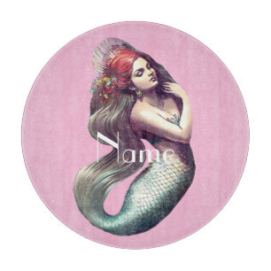 Redhead Mermaid Beauty Thunder_Cove Schneidebrett