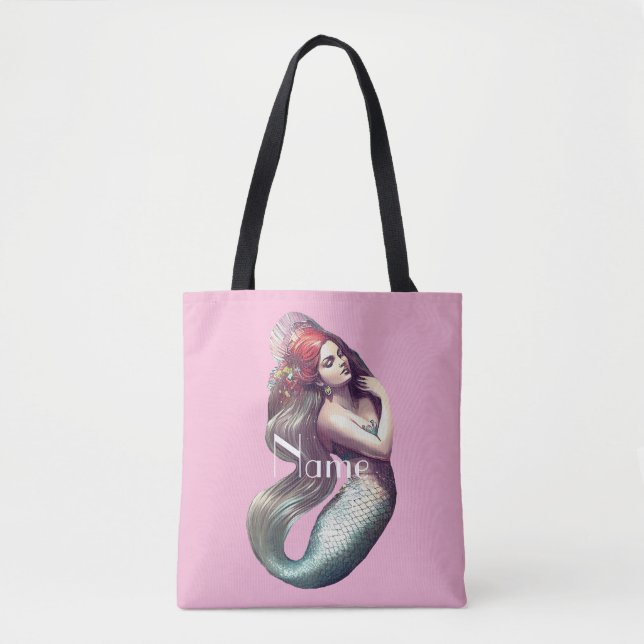 Redhead Mermaid Beauty Thunder_Cove Tasche (Vorderseite)