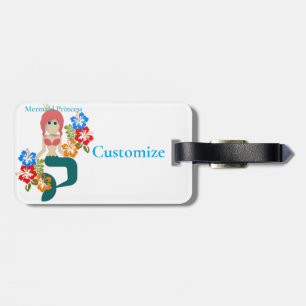 Redhead Mermaid Princess Thunder_Cove Gepäckanhänger