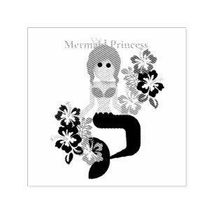 Redhead Mermaid Princess Thunder_Cove Permastempel