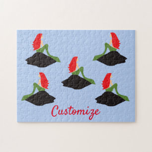 Redhead Mermaid Sitting Thunder_Cove