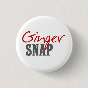 Redhead-Spaß - Ingwer-Verschluss Button