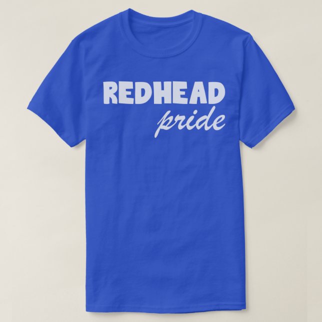 Redhead Stolz T-Shirt (Design vorne)