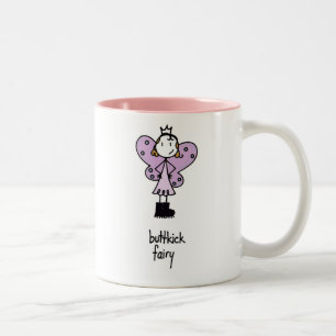 Redheaded Buttkick Fee Zweifarbige Tasse