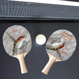 Redheads haben noch mehr Spaß, Anole Lizard Spaß Tischtennis Schläger