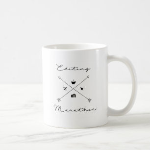 Redigieren der Marathon-Tasse Kaffeetasse