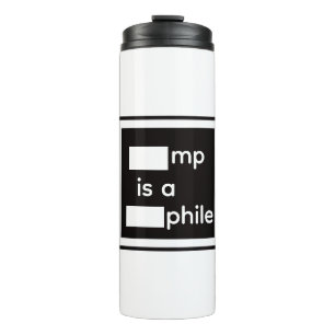 Redigierter Thermobecher Thermosbecher