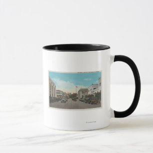 Redlands, CA - Business District Town Centre Vie Tasse