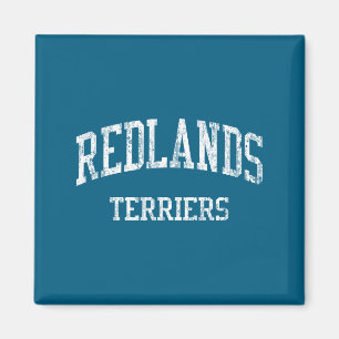 Redlands High School HS Redlands CA Vintage-Sport Magnet