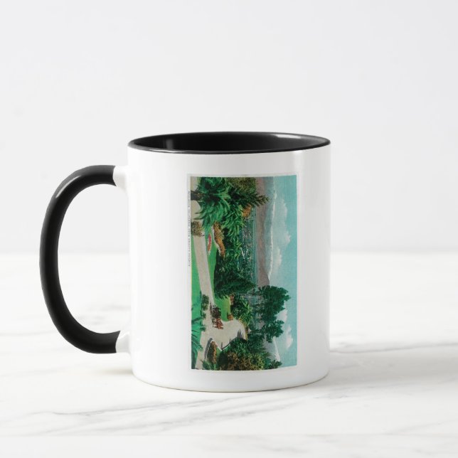 Redlands-Tal und Obstgärten aus Smileys Tasse (Links)