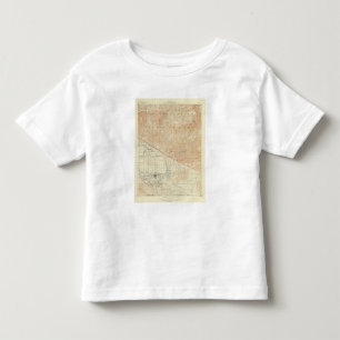 Redlands Viereck, das San- Andreasriß zeigt Kleinkind T-shirt
