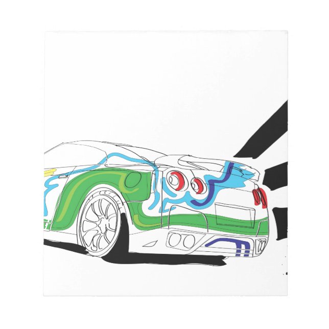 Redlights Notizblock (Vorderseite)