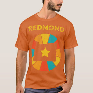 Redmond Oregon Vintag Distressed Souvenir 1 T-Shirt