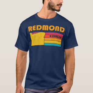 Redmond Oregon Vintag Distressed Souvenir T-Shirt