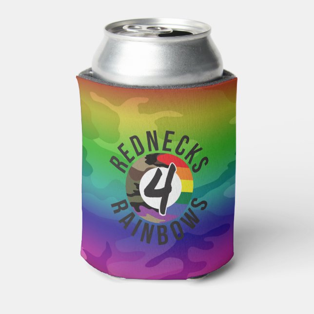 Redneck 4 Rainbows Dosenkühler (Kanne Rückseite)