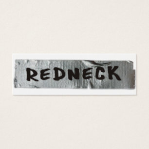Redneck auf dem Kanalband